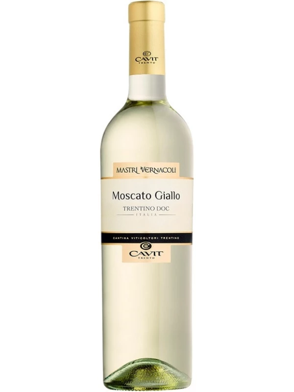 Mastri Vernacoli Moscato Giallo, Trentino DOC