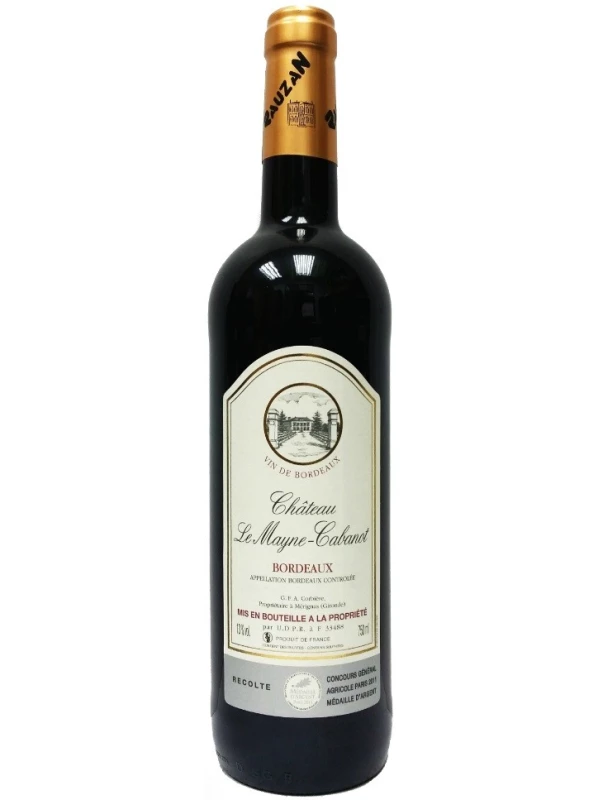 Chateau Mayne-Cabanot Rouge, Bordeaux AOC