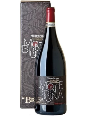 Вино Montebruna Barbera d'Asti DOCG gift box 2017, 1.5 л