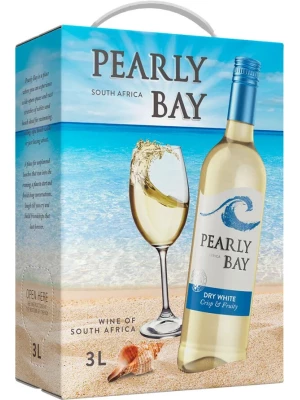 Вино KWV, Pearly Bay Dry White, bag-in-box 2023, 3 л