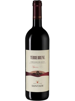 Вино Terre Brune, Carignano del Sulcis DOC Superiore 2017, 0.75 л