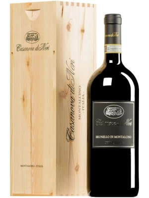 Вино Casanova di Neri, Brunello di Montalcino Cerretalto DOCG, wooden box 2012, 3 л