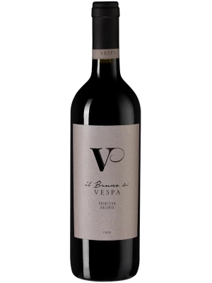 Вино Vespa, Il Bruno dei Vespa Primitivo, Salento IGT 2021, 0.75 л