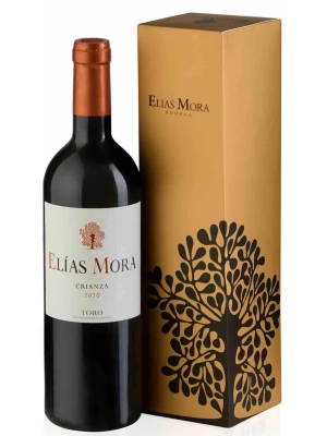 Вино Elias Mora Crianza, gift box 2020, 0.75 л