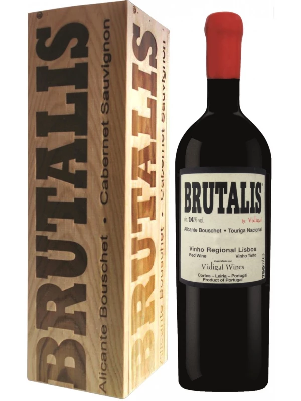 Vidigal Wines, Brutalis, wooden box