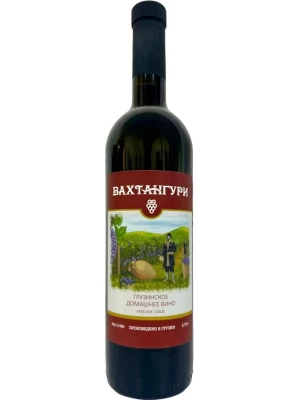 Вино Вахтангури Красное Сухое 0.75 л