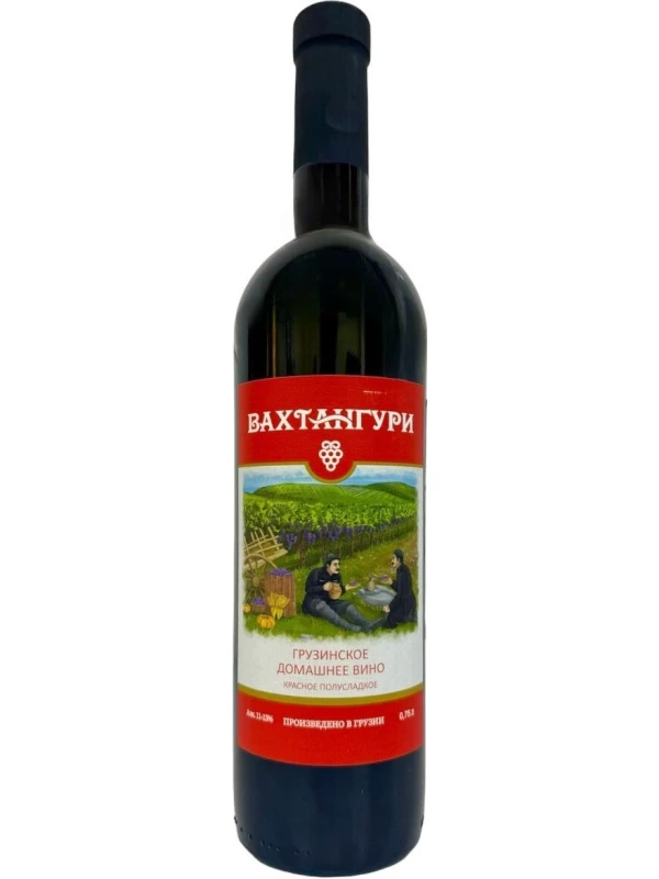 Вахтангури Красное Полусладкое
