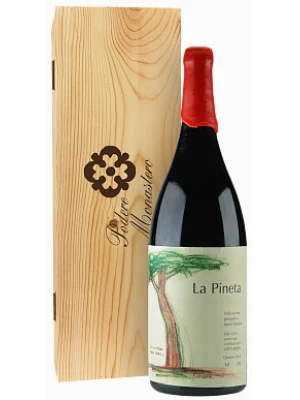 Вино Podere Monastero, La Pineta, Toscana IGT, wooden box 2019, 1.5 л