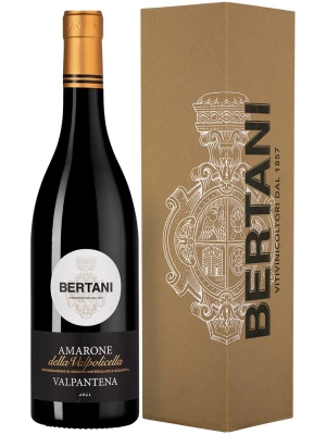 Вино Bertani, Amarone della Valpolicella Valpantena DOCG, gift box 2021, 0.75 л