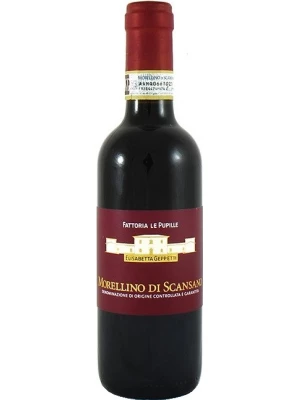 Вино Fattoria Le Pupille, Morellino di Scansano DOCG 2019, 0.375 л