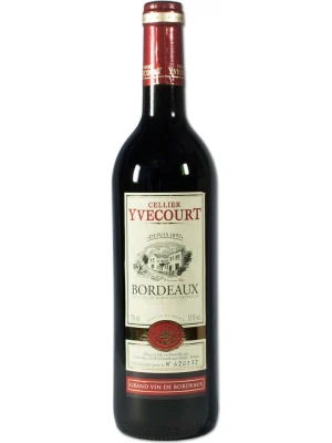 Вино Yvon Mau, Yvecourt Bordeaux AOC Red 0.75 л