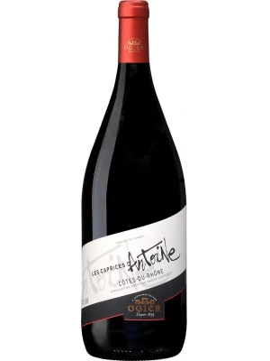 Вино Ogier, Les Caprices d'Antoine Rouge, Cotes du Rhone AOP 1.5 л