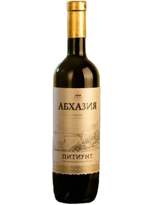 Вино Chateau Abkhaz, Abkhaziya Picunda Sauvignon Blanc 2020, 0.75 л