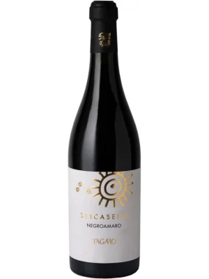 Вино Tagaro, Seicaselle Negroamaro, Puglia IGT 2021, 0.75 л