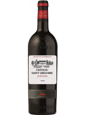 Вино Calvet, Chateau Saint Gregoire Medoc AOP 2020, 0.75 л