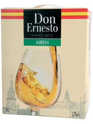 Вино Don Ernesto Airen, bag-in-box 3 л