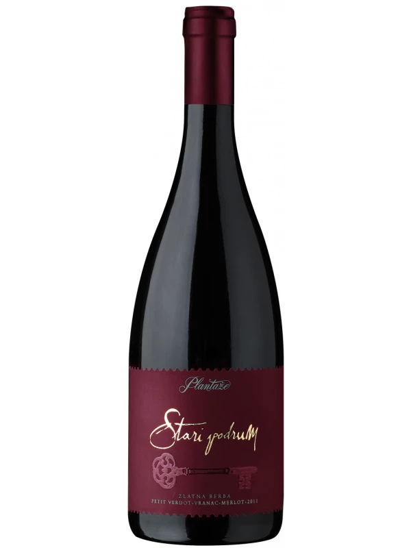 Plantaze, Stari Podrum Zlatna Berba, Petit Verdot–Vranac–Merlot
