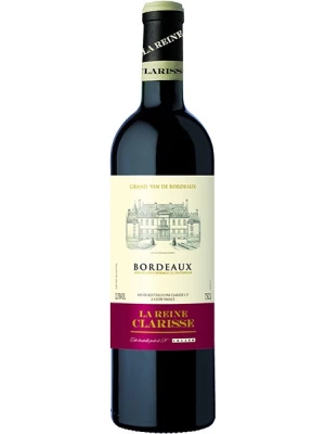 Вино La Reine Clarisse Rouge, Bordeaux AOC 2016, 0.75 л