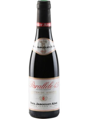 Вино Paul Jaboulet Aine, Parallele 45 Rouge, Cotes du Rhone 2015, 0.375 л