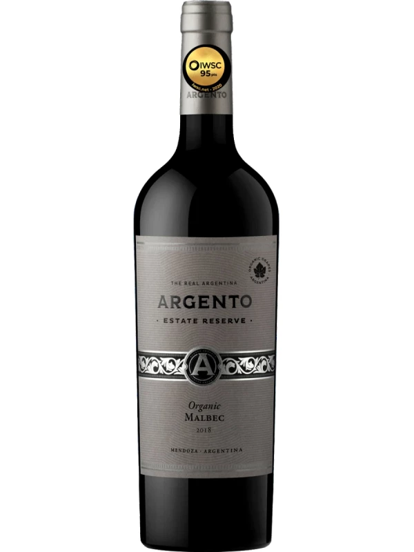 Argento, Estate Reserve Malbec Organic, Mendoza IP