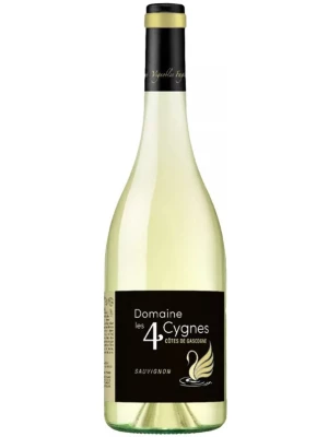 Вино Domaine les 4 Cygnes, Cotes de Gascogne Sauvignon IGP 2020, 0.75 л