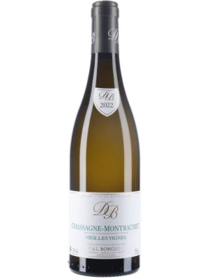 Вино P. & L. Borgeot, Chassagne-Montrachet Vieilles Vignes AOC Blanc 2022, 0.75 л