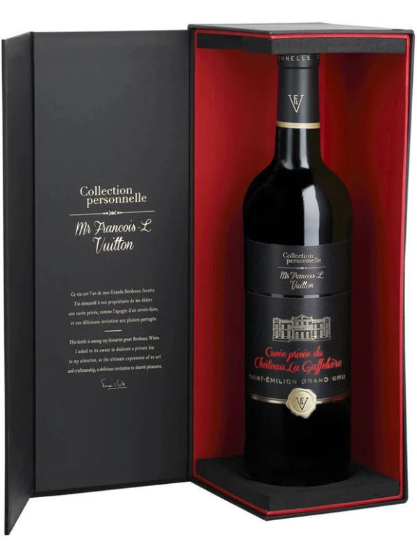Collection personnelle. Mr Francois-L Vuitton, Cuvee Privee du Chateau La Gaffeliere, Saint-Emilion AOC, gift box