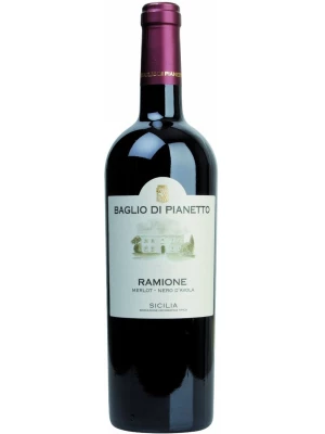 Вино Baglio di Pianetto, Ramione Merlot-Nero d'Avola, Sicilia IGT 2010, 0.75 л