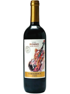Вино Contri Spumanti, Corte Viola Rosso Semi Sweet 2022, 0.75 л