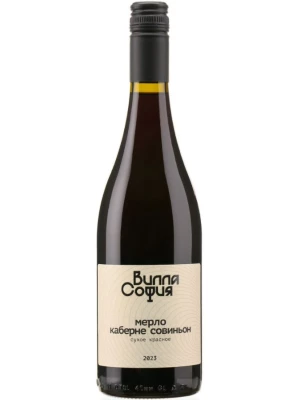 Вино Villa Sofia Merlot-Cabernet Sauvignon 2023, 0.75 л