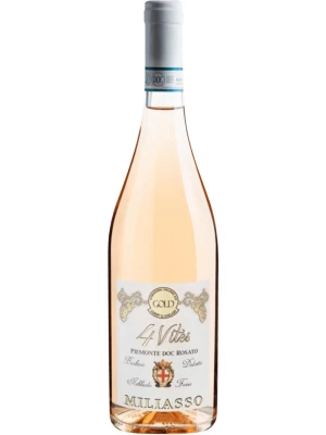 Вино Angelo Rocca e Figli, Miliasso 4 Vites Rosato, Piemonte DOC 2021, 0.75 л