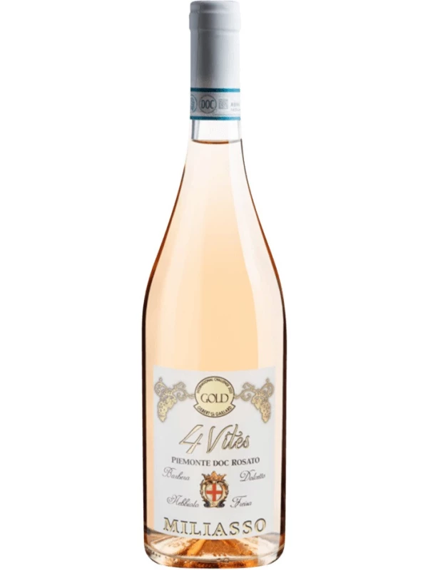Angelo Rocca e Figli, Miliasso 4 Vites Rosato, Piemonte DOC