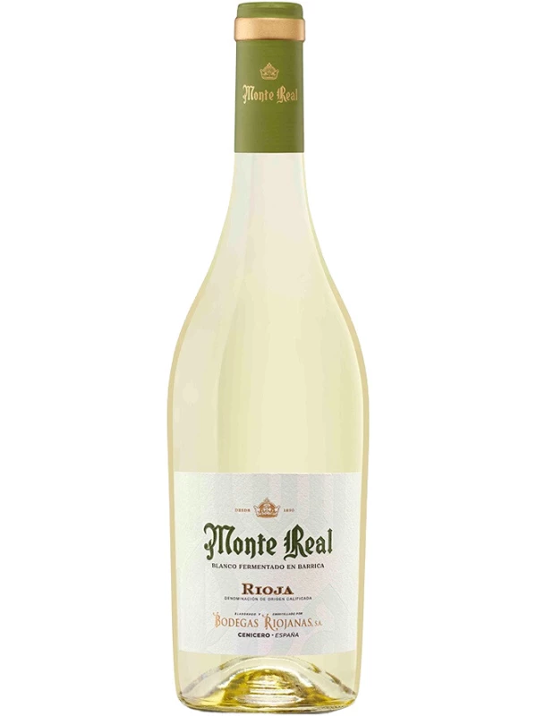 Monte Real Blanco Fermentado en Barrica, Rioja DOC