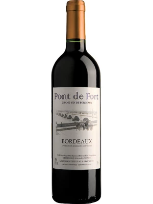 Вино Charles Yung et Fils, Pont de Fort, Bordeaux AOC 2015, 0.75 л
