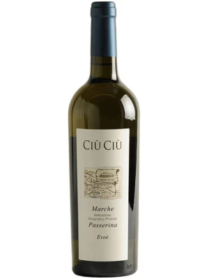 Вино Ciu Ciu, Evoe Passerina, Marche IGP 2017, 0.75 л
