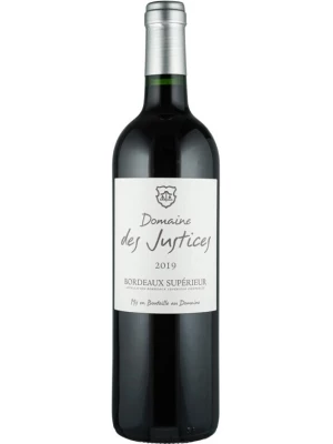 Вино Domaine des Justices Rouge, Bordeaux Superieur AOC 2019, 0.75 л