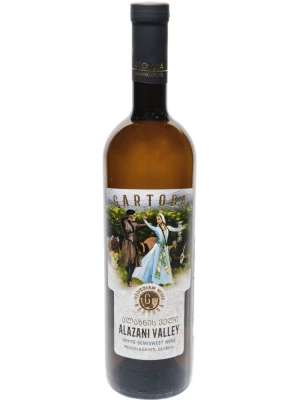 Вино Gartoba Alazani Valley White 2021, 0.75 л
