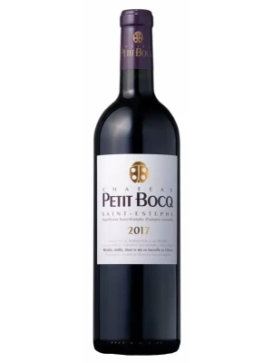 Вино Chateau Petit Bocq Saint-Estephe AOC Cru Bourgeois Superiore 2017, 0.75 л