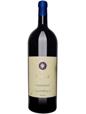 Вино Sassicaia, Bolgheri Sassicaia DOC 2014, 3 л