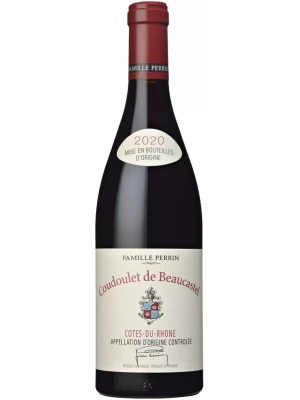 Вино Famille Perrin, Coudoulet de Beaucastel, Cotes-du-Rhone AOC Rouge 2020, 0.75 л