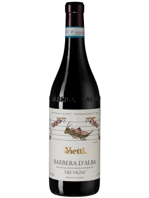 Вино Vietti, Barbera d'Alba Tre Vigne DOC 2020, 0.75 л