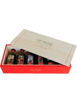 Вино Chateau La Grace Dieu des Prieurs, Art Russe, Saint-Emilion Grand Cru, Set in 6 bottles in wooden box 2016, 0.75 л