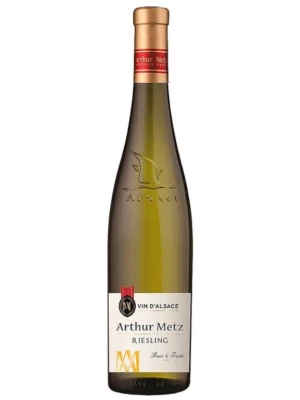 Вино Arthur Metz, Riesling, Alsace AOP 2023, 0.75 л