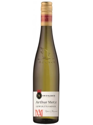 Вино Arthur Metz, Gewurztraminer, Alsace AOP 2023, 0.75 л