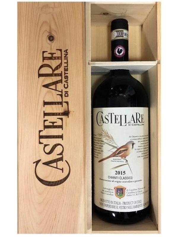 Castellare di Castellina, Chianti Classico DOCG, wooden box