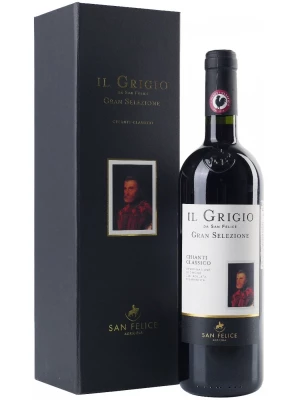 Вино Agricola San Felice, Il Grigio Gran Selezione, Chianti Classico DOCG, gift box 2014, 0.75 л