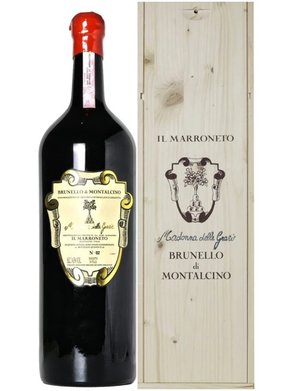 Il Marroneto, Madonna delle Grazie Brunello di Montalcino DOCG, wooden box