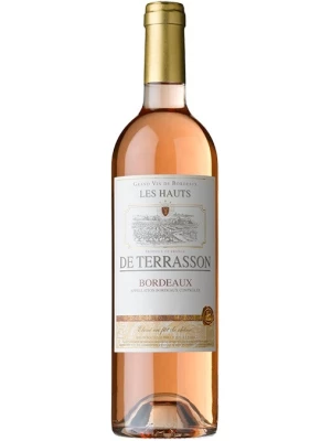Вино Les Hauts de Terrasson Rose, Bordeaux AOC 2022, 0.75 л