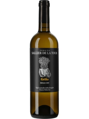 Вино Sallier de La Tour, Grillo, Sicilia DOC 2022, 0.75 л
