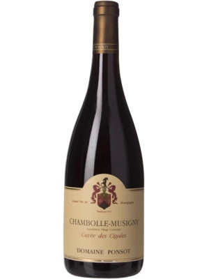 Вино Domaine Ponsot, Chambolle-Musigny Cuvee des Cigales AOC 2014, 0.75 л